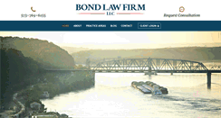 Desktop Screenshot of bondlawfirm.com